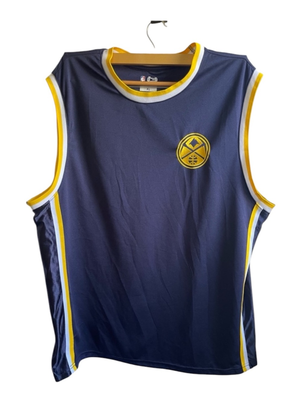 Denver Nuggets Sleeveless Muscle Shirt Style Men’s XL NWOT *